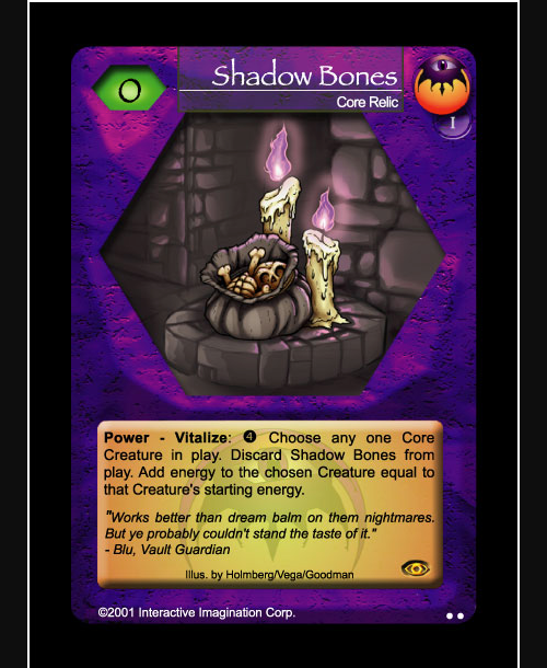 Shadow Bones - Foil